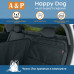 Автогамак Happy Dog (Хэппи Дог). На 1/3 заднего сиденья. С усилением бортов пластиком. 