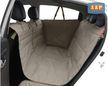 Автогамак Happy Dog Premium (Хэппи Дог Премиум). Цвет: бежевый.