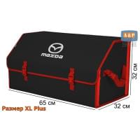 Органайзер-саквояж "Союз" в багажник Mazda (Мазда), размер XL Plus. Цвет: черный с красной окантовкой.
